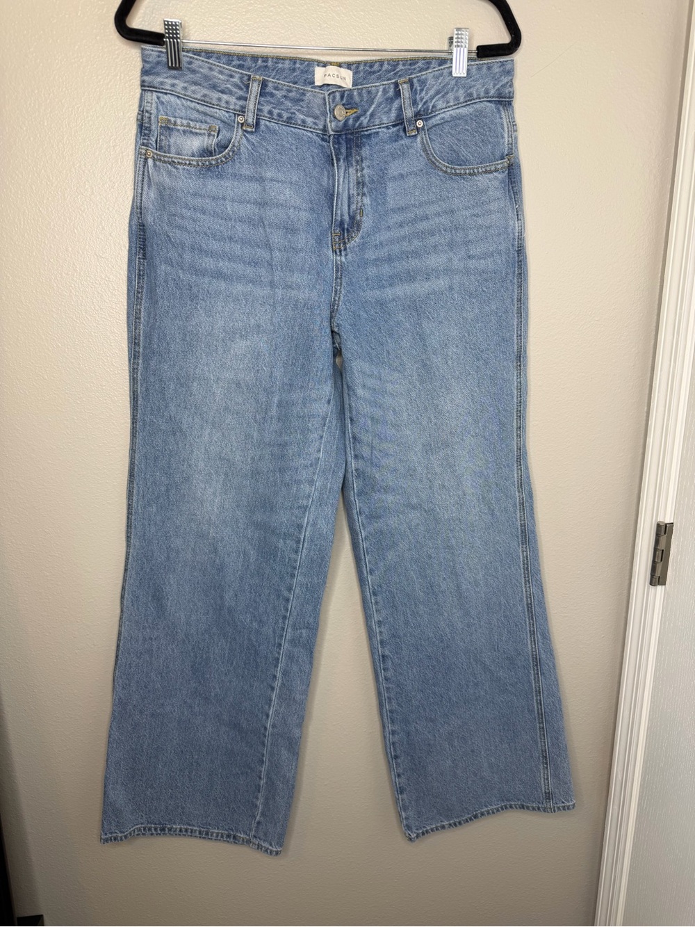 PacSun Low Rise Baggy Women's Blue Denim Jeans Medium Wash Size 29